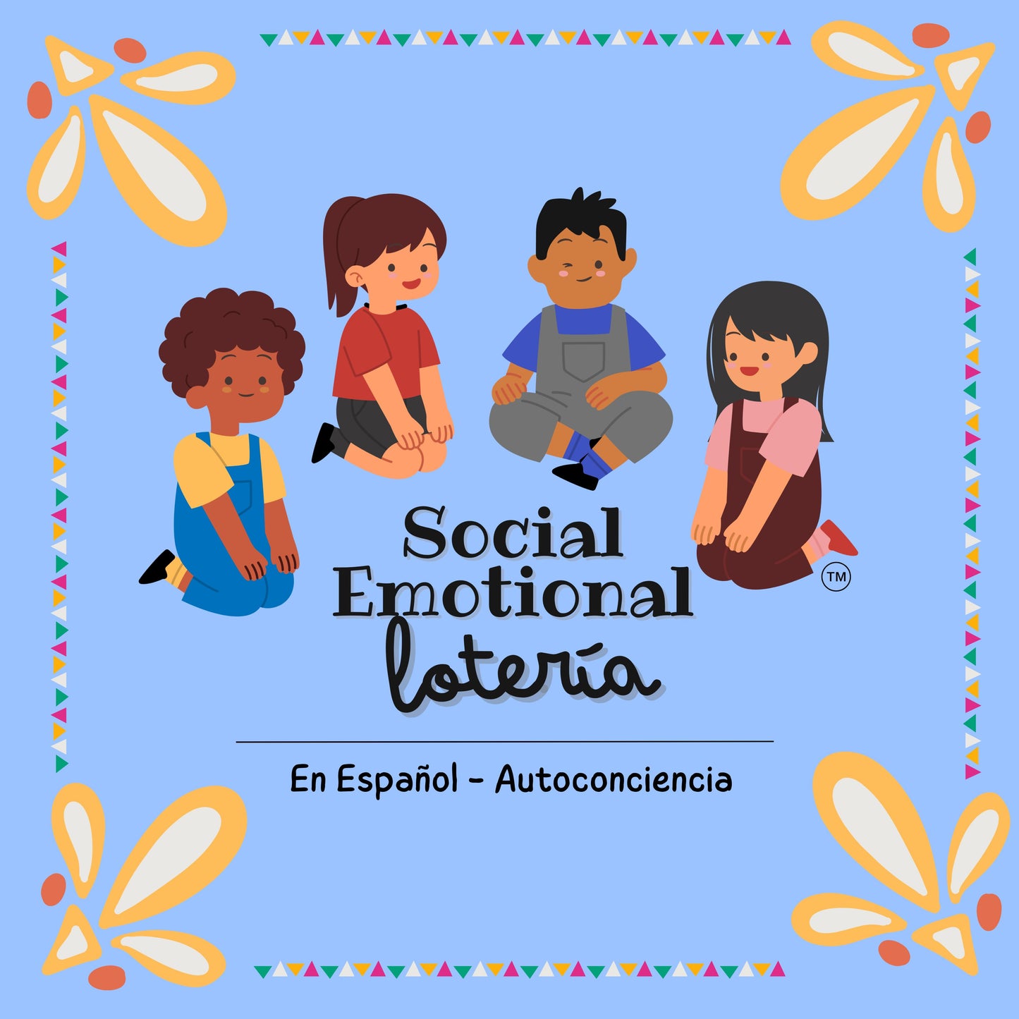 En Español - Lotería Socioemocional: Autoconciencia (Juego instructivo)